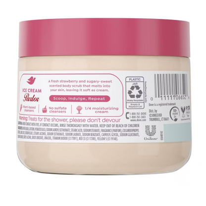 Dove ice cream stawberry swirl - gommage
