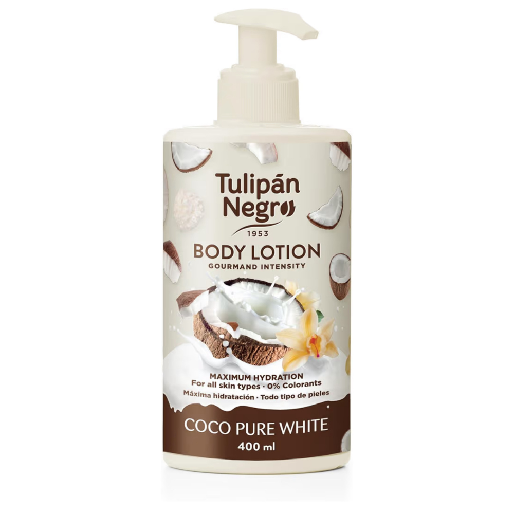 Lotion Tulipán Negro Coco Pure White