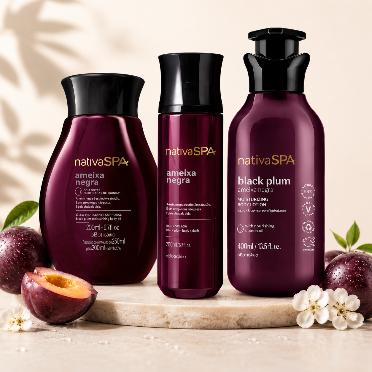 Gamme ameixa negra - O Boticário