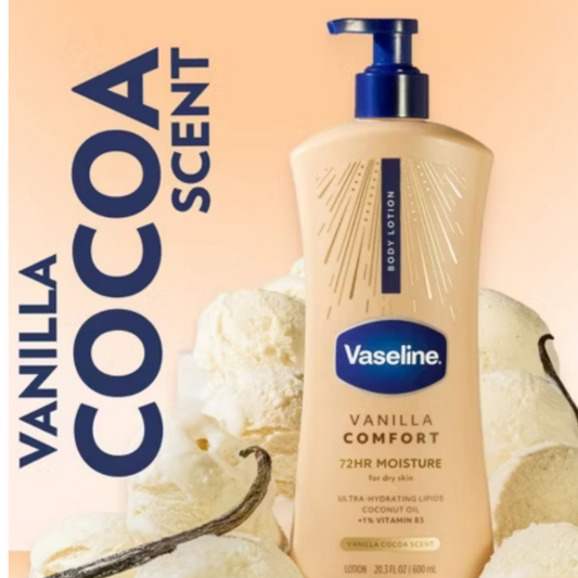 Lotion Corporelle vanilla Comfort -Vaseline