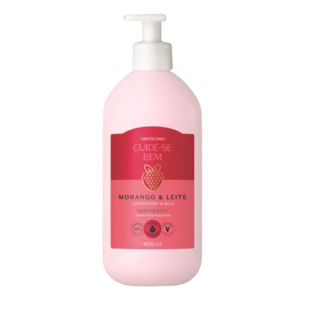Crème morango & leite