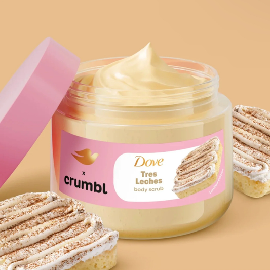 Dove x Crumbl tres leches - Gommage corporel