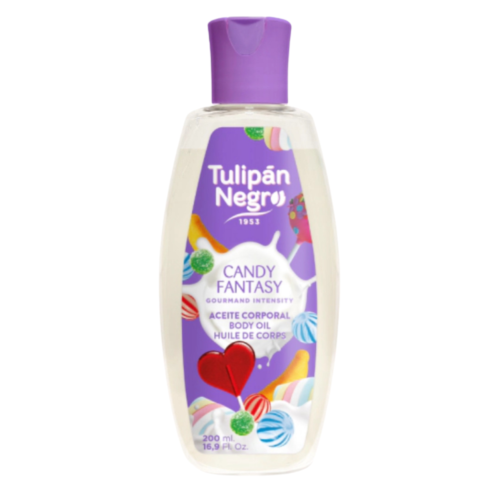 Huile corporelle Candy Fantasy - Tulipán negro