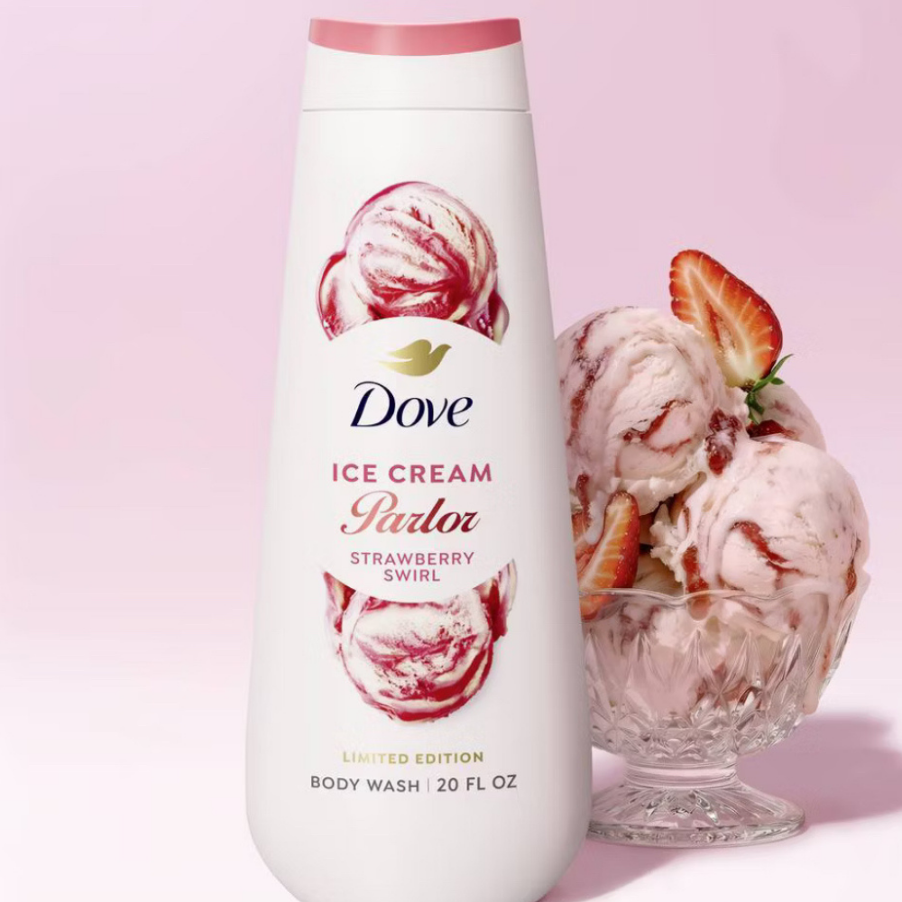Dove ice cream - stawberry swirl