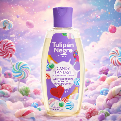 Huile corporelle Candy Fantasy - Tulipán negro