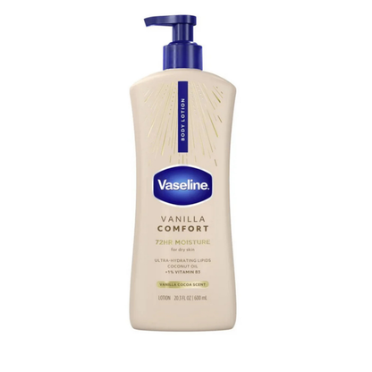 Lotion Corporelle vanilla Comfort -Vaseline