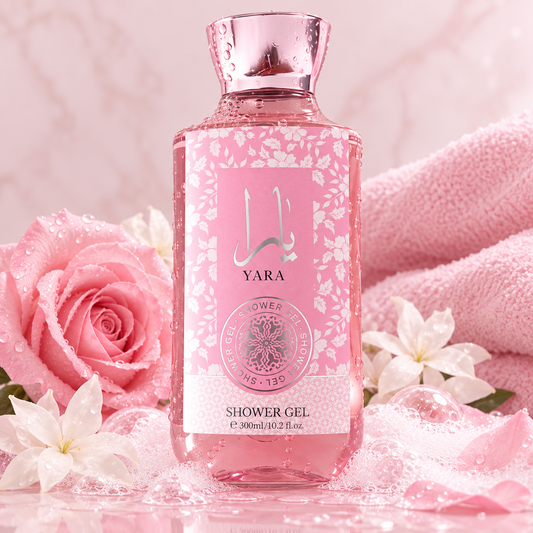 Gel douche Yara rose