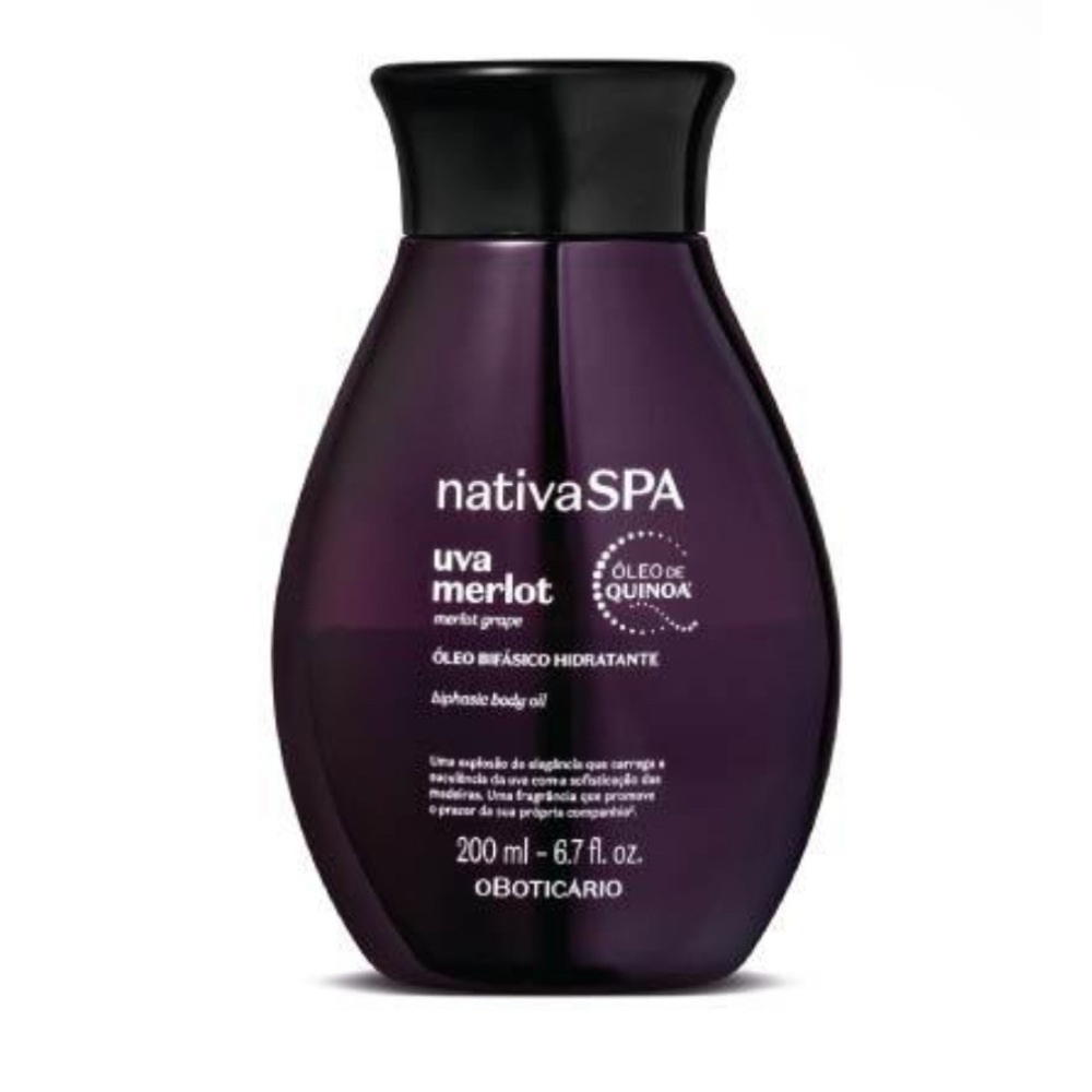 Huile corporelle UVA merlot nativa spa