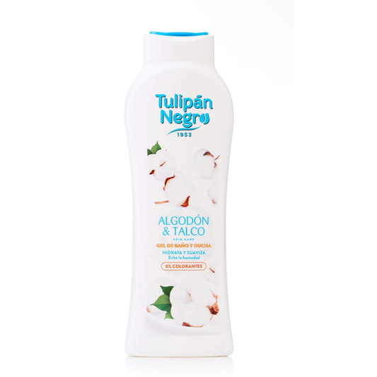 Gel douche coton & talc tulipán negro