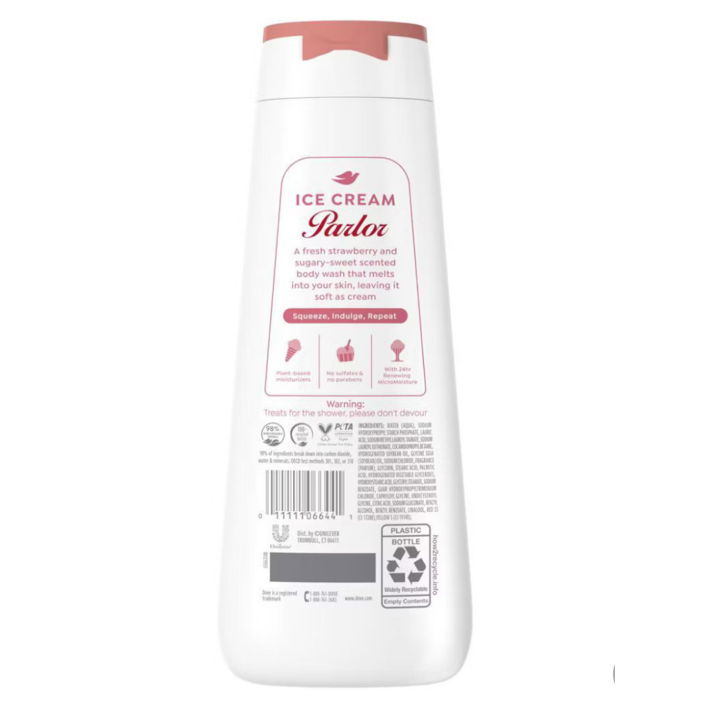Dove ice cream - stawberry swirl