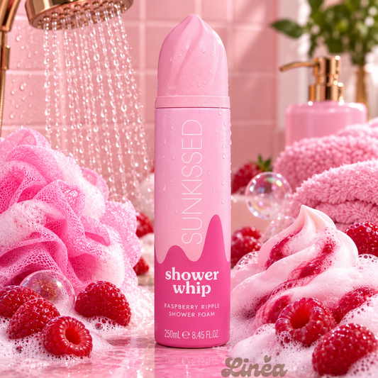Mousse de Douche Fouettée Raspberry Ripple – Sunkissed