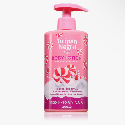 Lotion Tulipán Negro kiss fresa