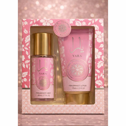 Coffret Yara rose - petit format