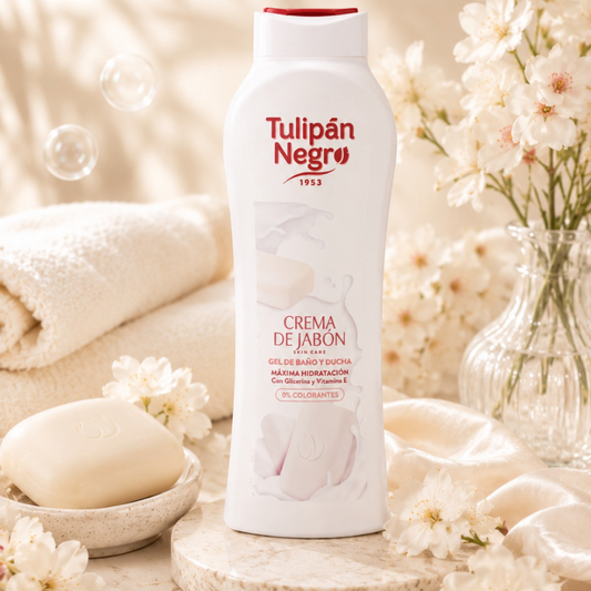 Gel douche Tulipán Negro crème de Savon