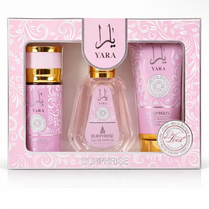 Coffret Yara rose