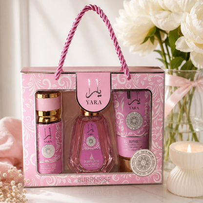 Coffret Yara rose