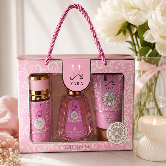 Coffret Yara rose