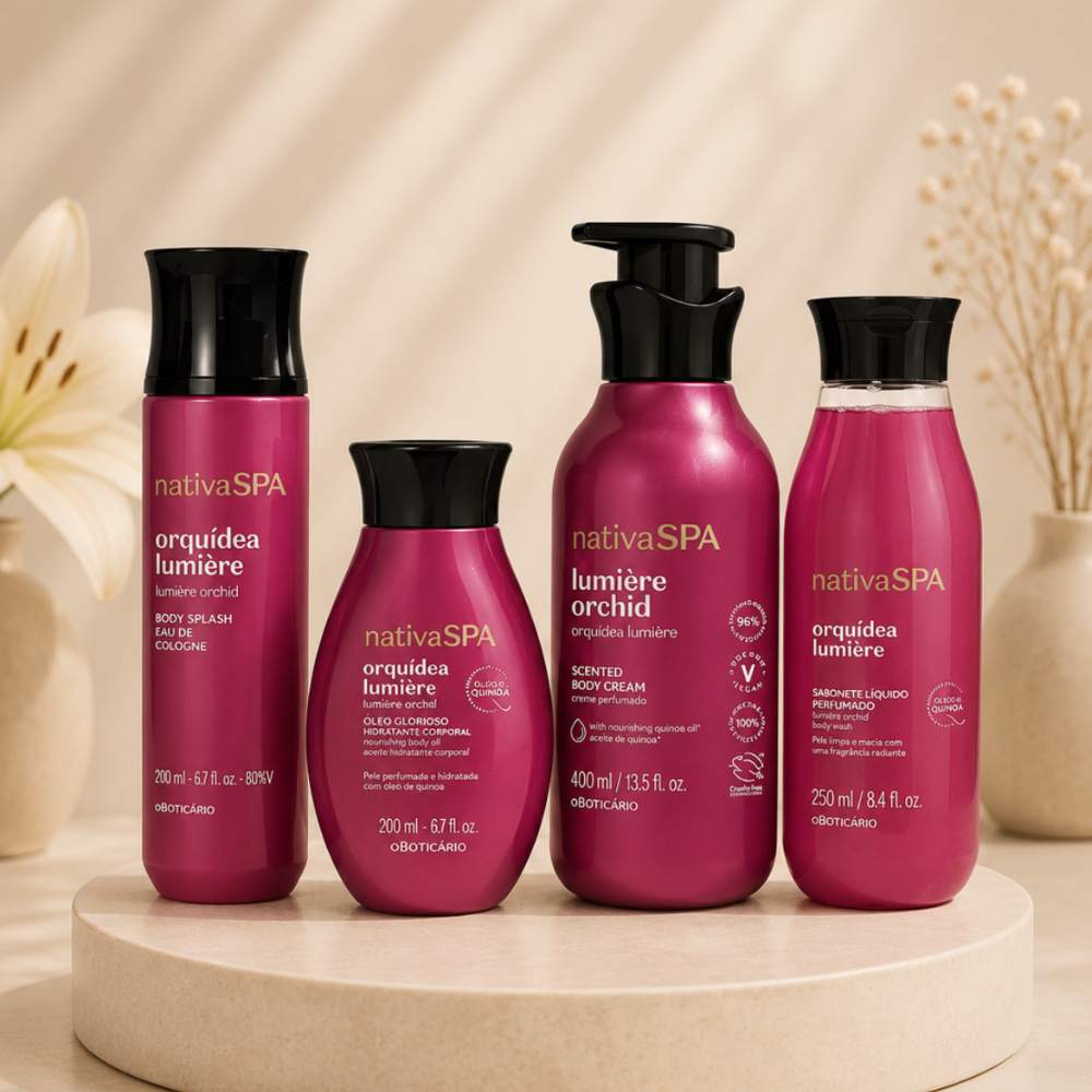 Gamme lumière nativa spa - O boticario