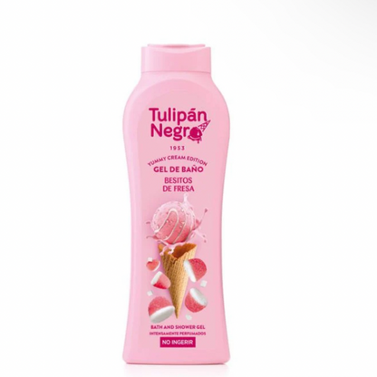 Gel Douche Tulipán Negro bisous aux fraises 🍓