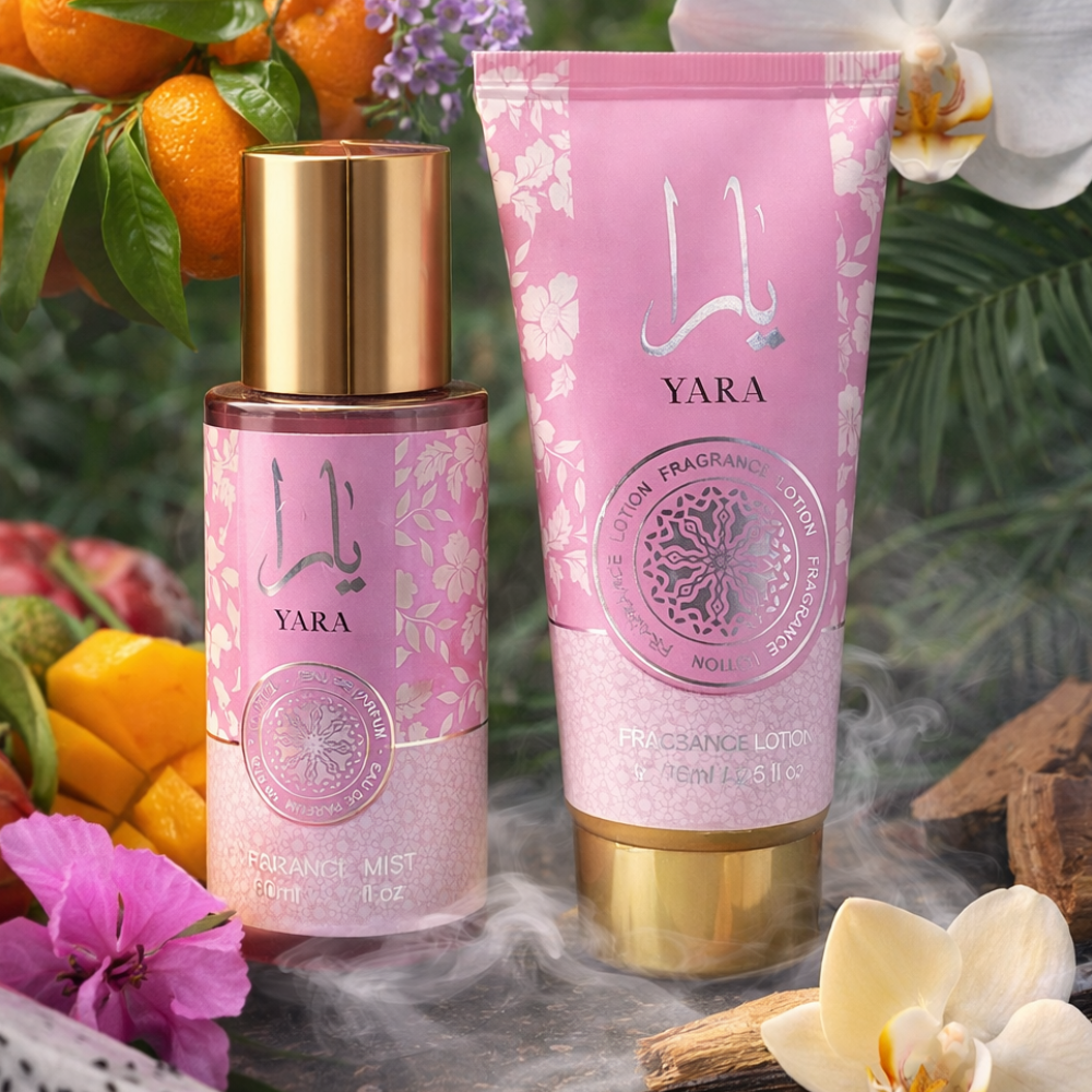 Coffret Yara rose - petit format